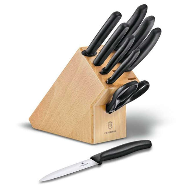 Swiss Classic Knife Block Set, 9pc