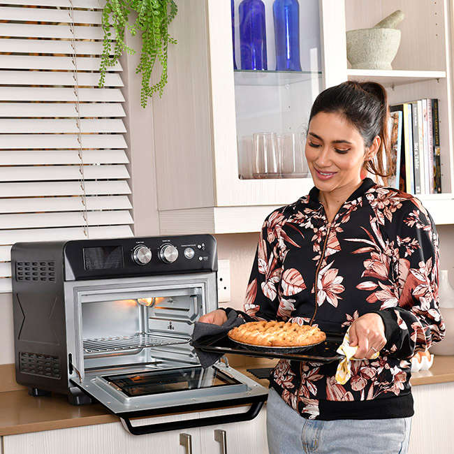 Black 25L Airfryer Oven, MOA25.600BK
