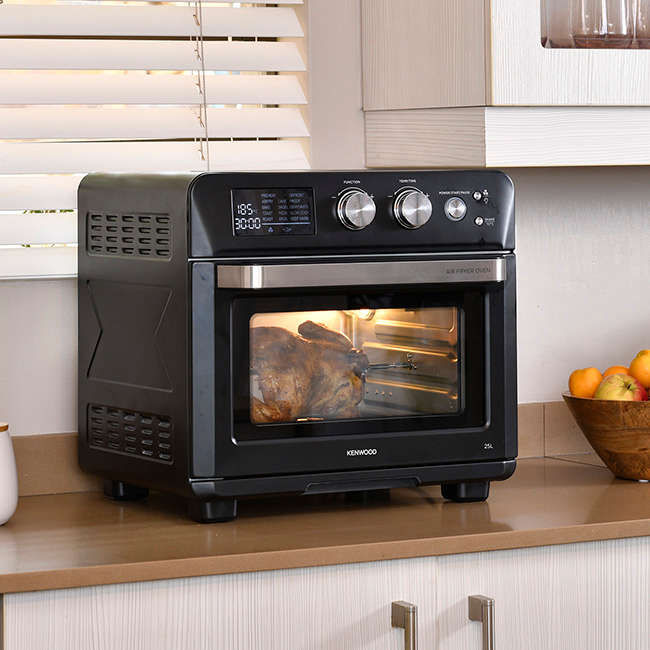 Black 25L Airfryer Oven, MOA25.600BK