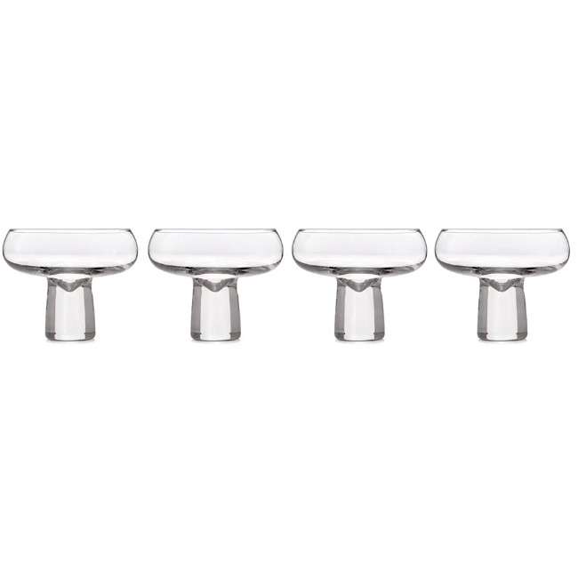 Aura Coupe Champagne Glasses, Set Of 4
