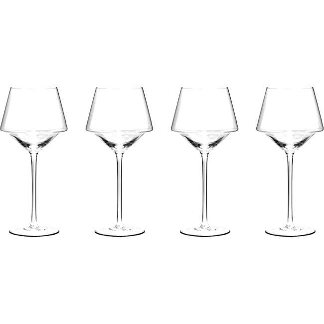 Edge Wine Glasses, Set Of 4