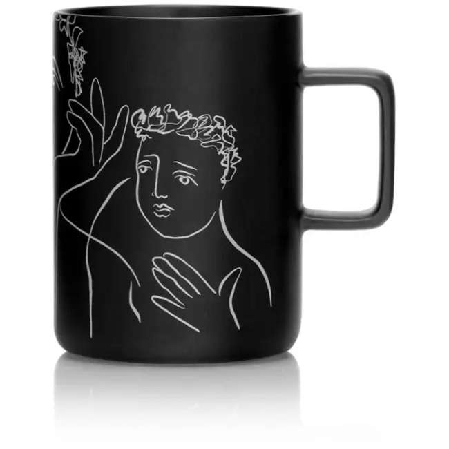 Black Sketchbook Mug