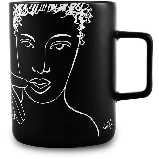 Black Sketchbook Mug