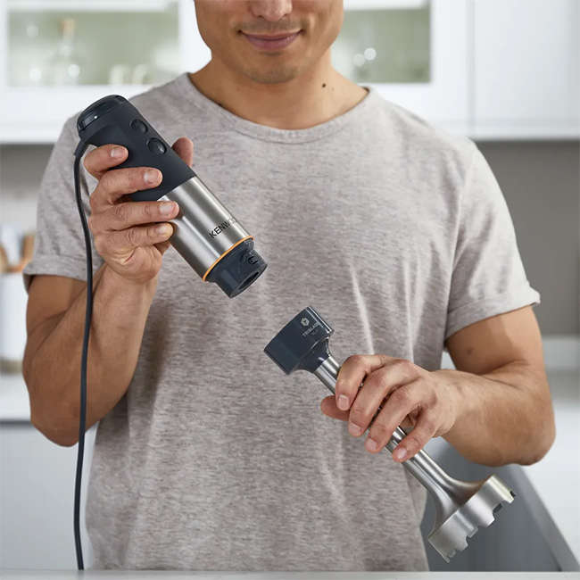 Triblade Hand Blender With Whisk & Masher, HBM60.007GY