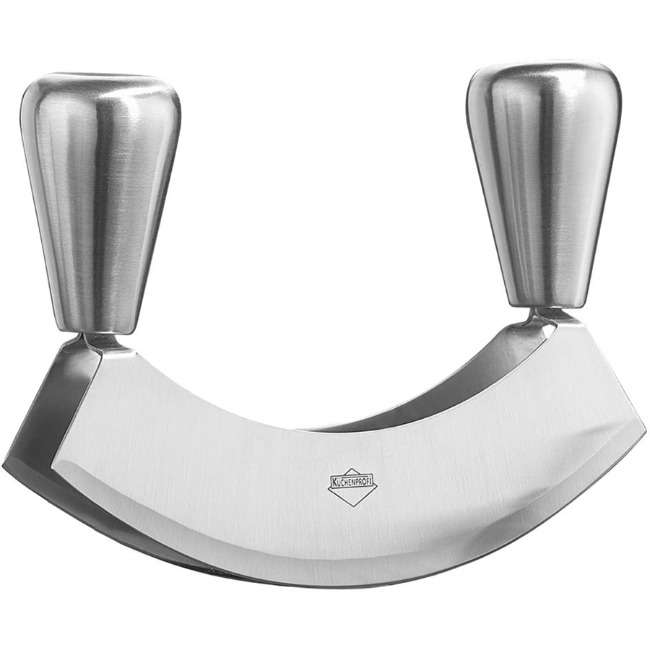 Twin Blade Mincing Knife, 17cm