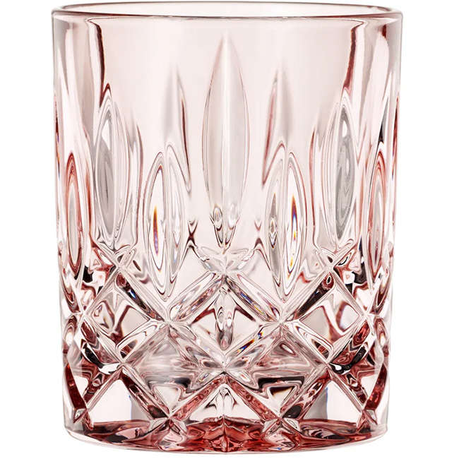 Noblesse Colours Lead-Free Crystal Whiskey Tumblers, Set Of 2