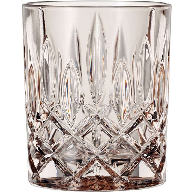 Noblesse Colours Lead-Free Crystal Whiskey Tumblers, Set Of 2