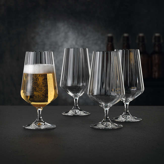 Celebration Beer Glasses, Set Of 4