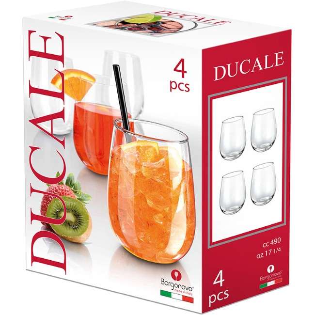 Ducale Tumblers, Set Of 4