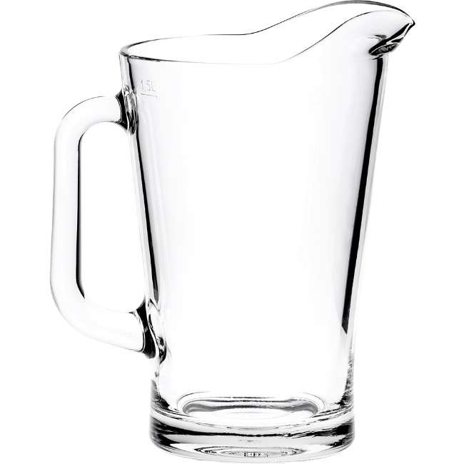 Conic Glass Pitcher, 1.8L