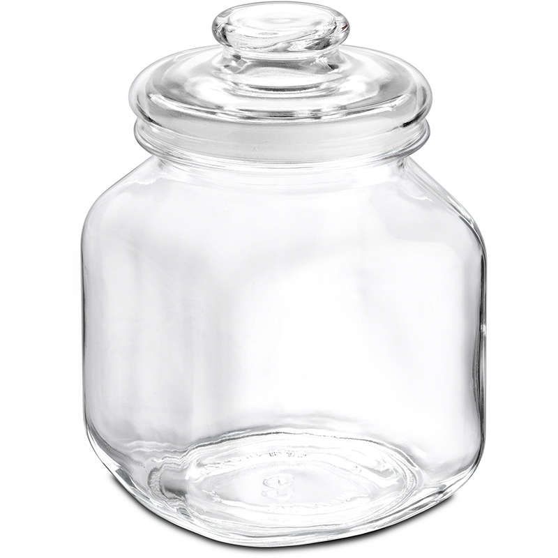 Country Glass Storage Jar