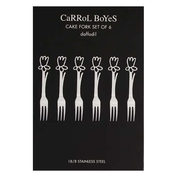 Set Of 6 Cake Forks