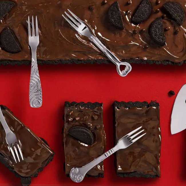 Set Of 6 Cake Forks