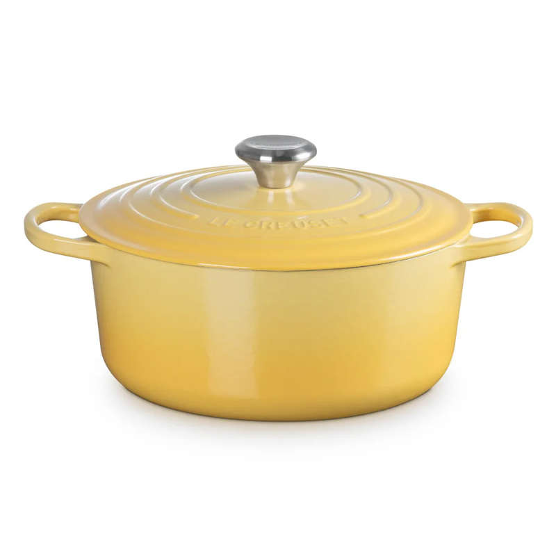 Signature 20cm Round Cast Iron Cocotte, 2.4L