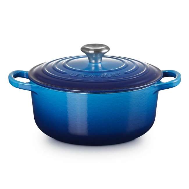 Signature 20cm Round Cast Iron Cocotte, 2.4L