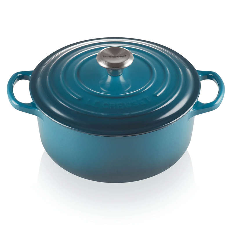 Signature 20cm Round Cast Iron Cocotte, 2.4L