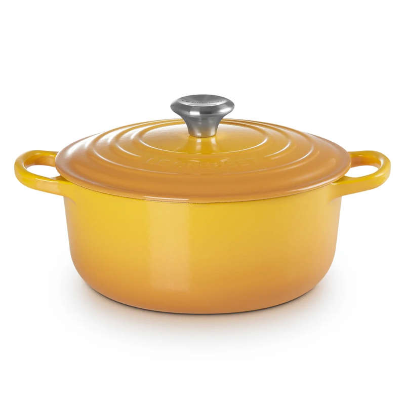 Signature 20cm Round Cast Iron Cocotte, 2.4L