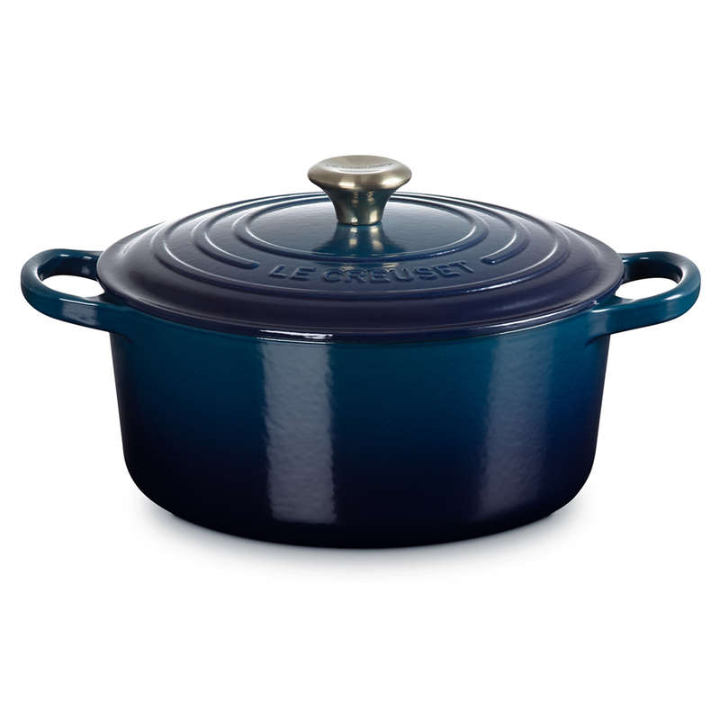 Signature 22cm Round Cast Iron Casserole, 3.3L