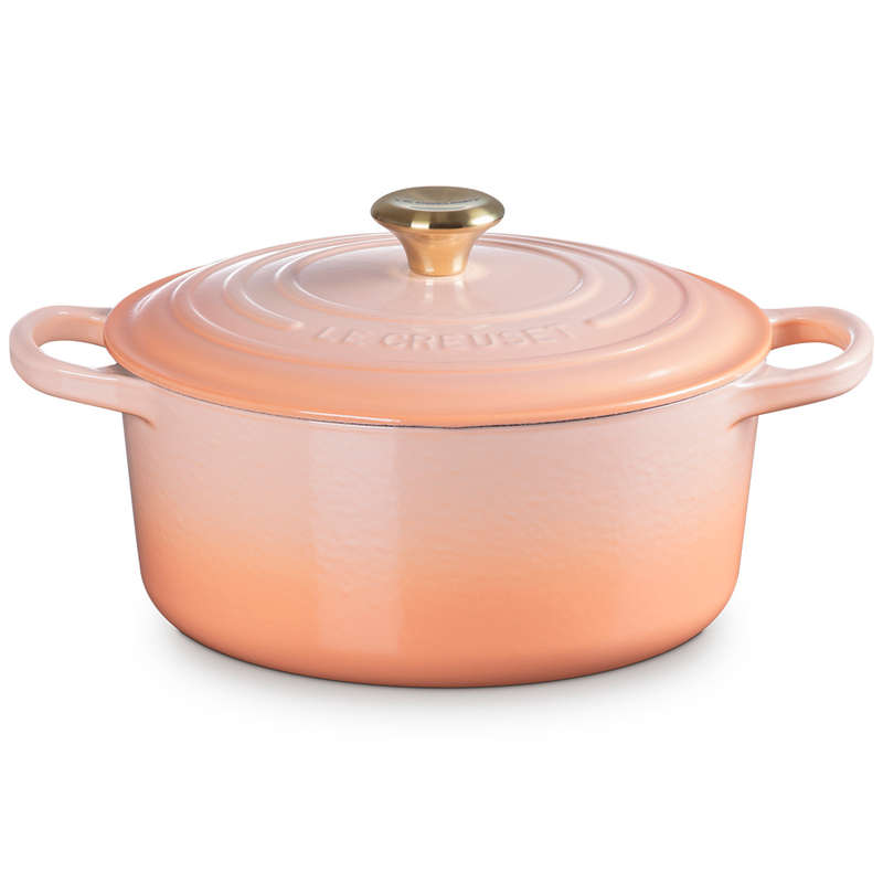 Signature 22cm Round Cast Iron Casserole, 3.3L