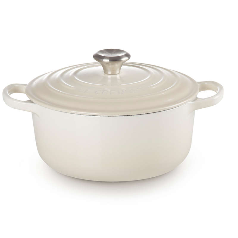 Signature 22cm Round Cast Iron Casserole, 3.3L