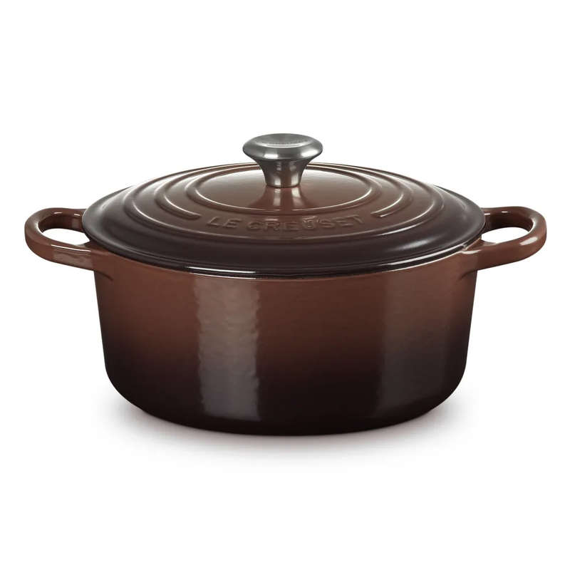 Signature 22cm Round Cast Iron Casserole, 3.3L