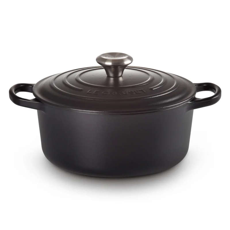 Signature 24cm Round Cast Iron Casserole, 4.3L
