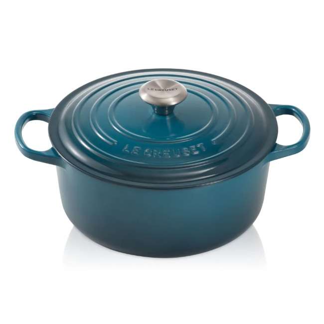 Signature 24cm Round Cast Iron Casserole, 4.3L