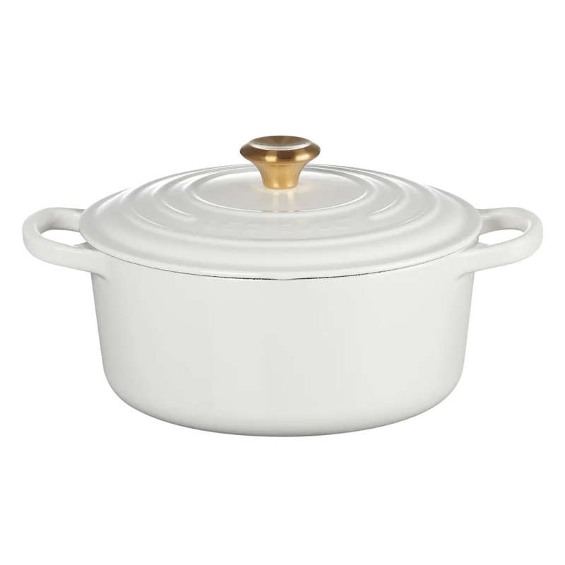 Signature 26cm Round Cast Iron Casserole, 5.3L