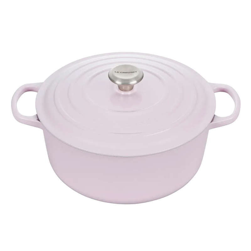 Signature 26cm Round Cast Iron Casserole, 5.3L