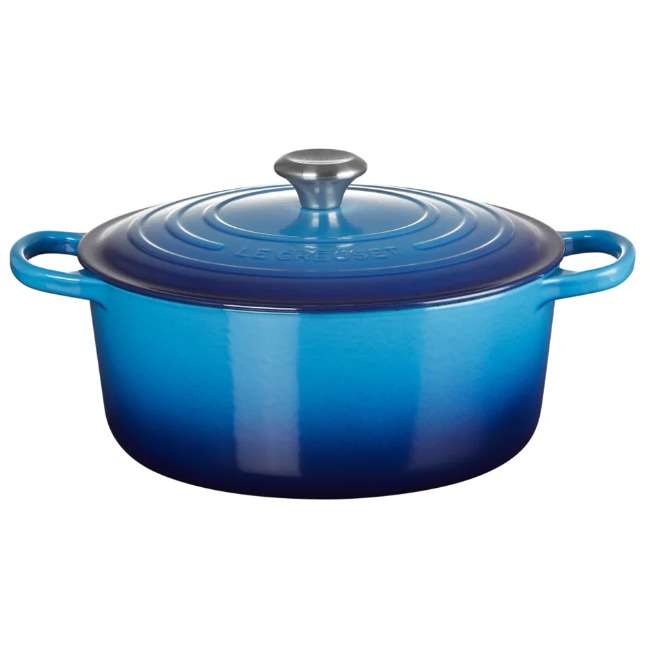 Signature 28cm Round Cast Iron Casserole, 6.7L