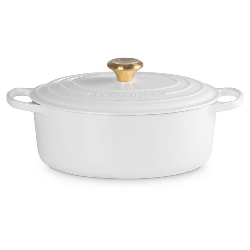 Signature 28cm Round Cast Iron Casserole, 6.7L
