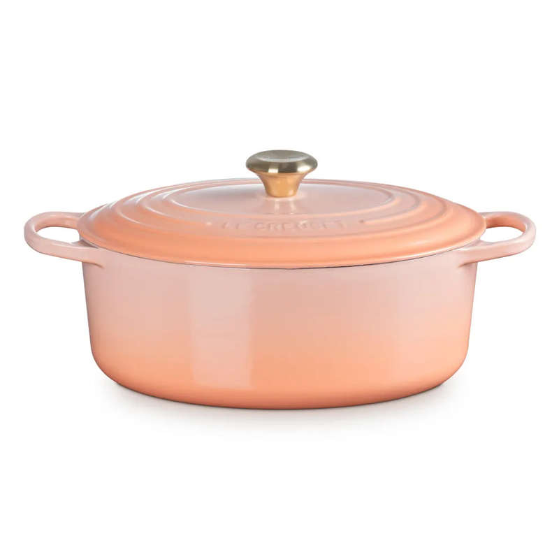 Signature 31cm Oval Cast Iron Casserole, 6.3L