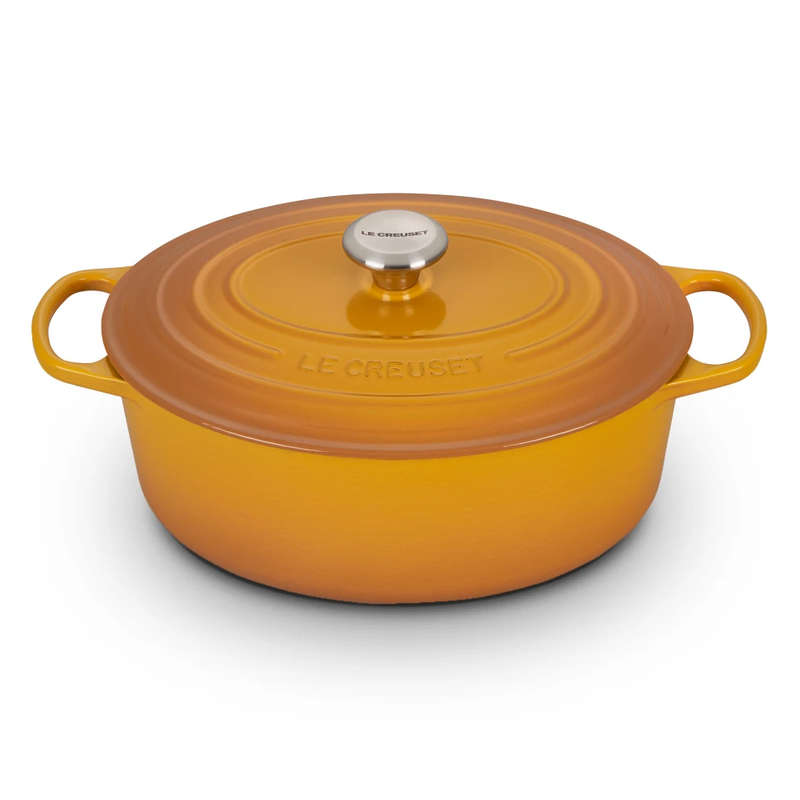 Signature 28cm Round Cast Iron Casserole, 6.7L