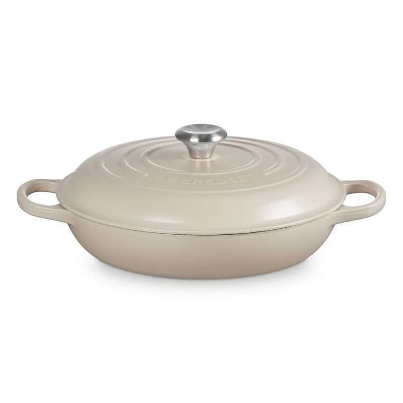 Signature 30cm Cast Iron Shallow Casserole, 3.5L