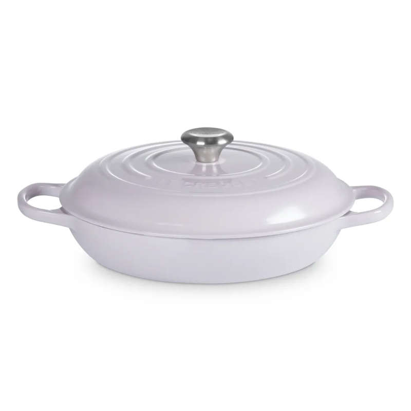 Signature 30cm Cast Iron Shallow Casserole, 3.5L