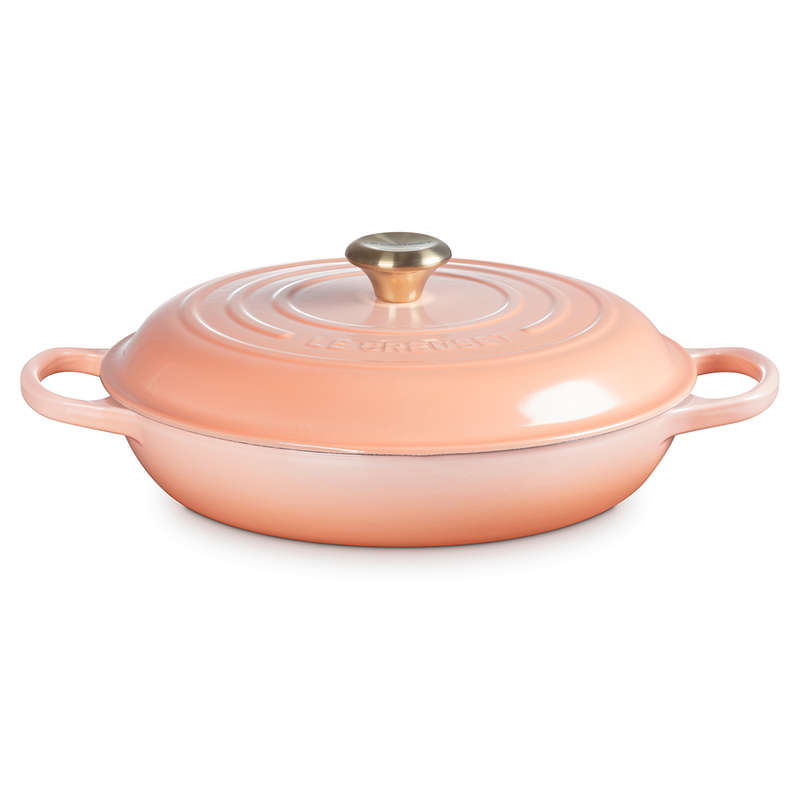 Signature 30cm Cast Iron Shallow Casserole, 3.5L