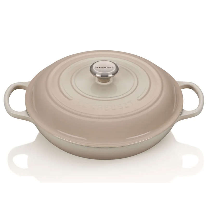 Signature 30cm Cast Iron Shallow Casserole, 3.5L