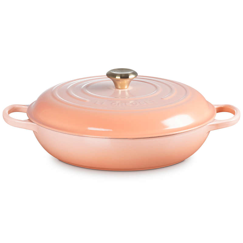 Signature 32cm Cast Iron Shallow Casserole, 4.7L