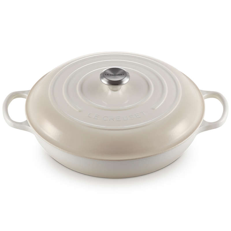 Signature 32cm Cast Iron Shallow Casserole, 4.7L