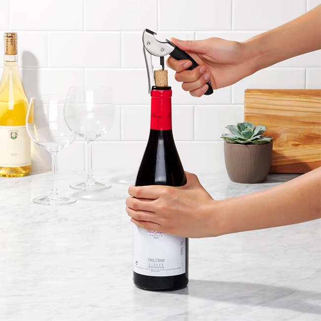 Steel Double Lever Waiter's Corkscrew