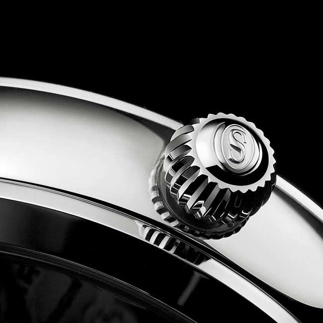 Original Anatol Automatic Dual Time Men's Skeleton Wrist Watch