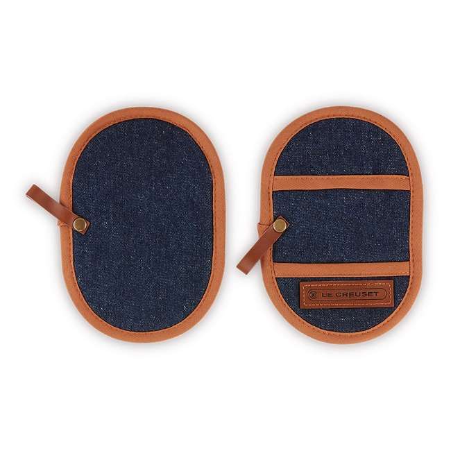 Set Of 2 Finger Grip Pot Holders