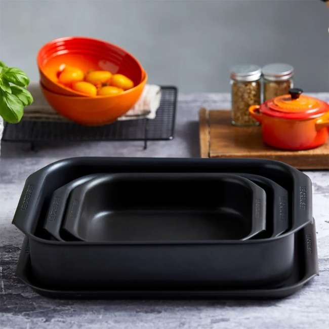 Non-Stick Rectangular Deep Roasting Pan, 32cm