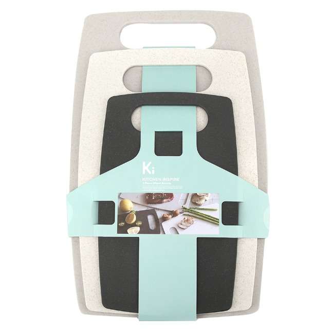 Wheat Fibre Cutting Board Set
