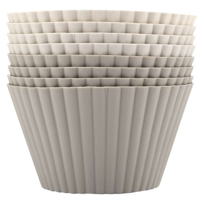 Silicone Muffin Cups, Set Of 8
