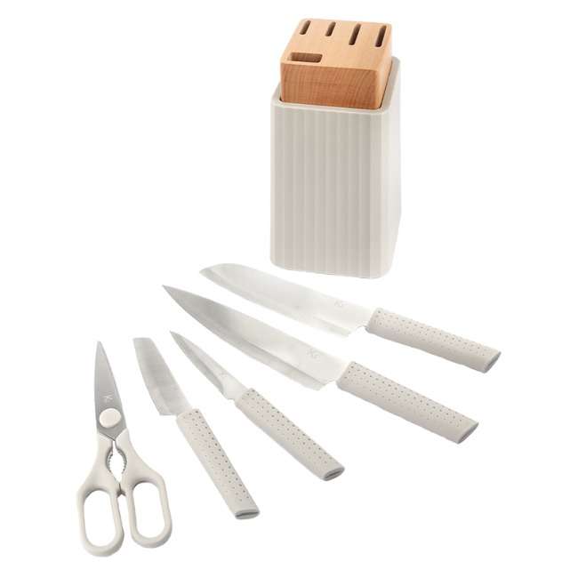 6pc Knife Block Set