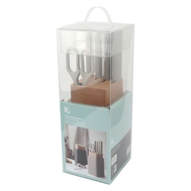 6pc Knife Block Set