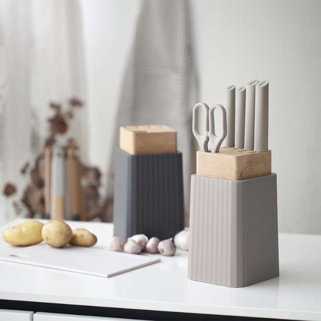 6pc Knife Block Set