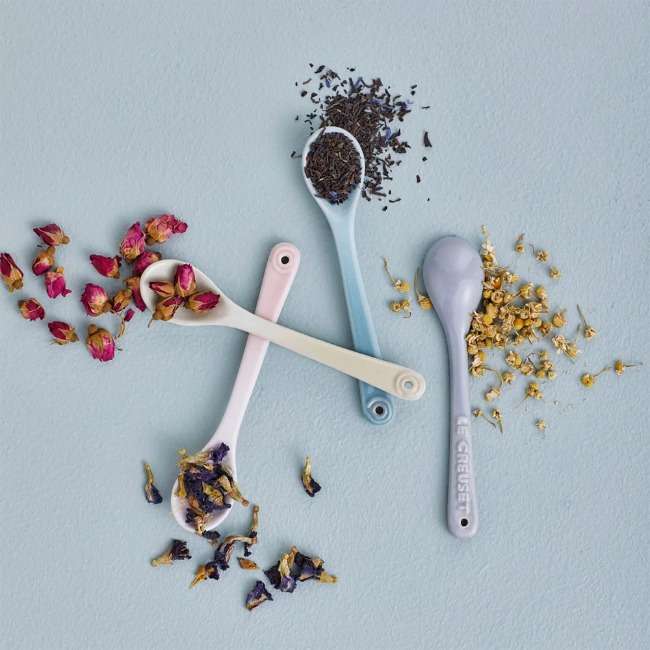 Calm Collection Stoneware Spoons, Set of 4