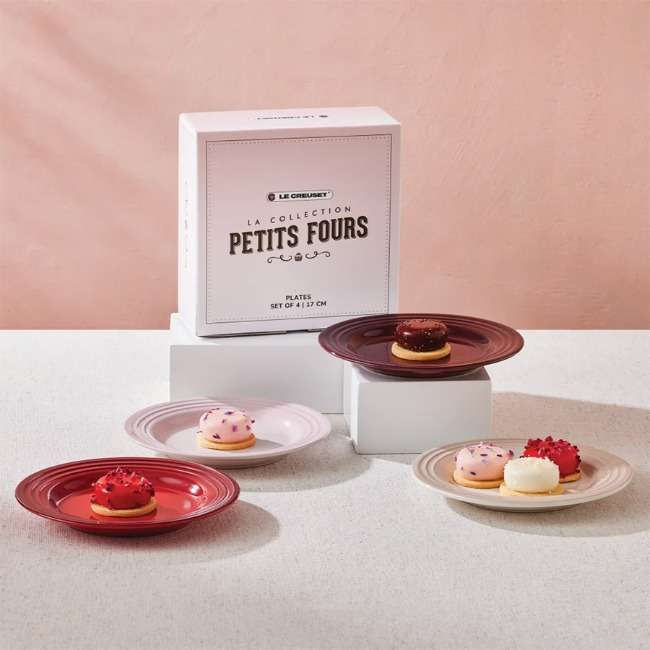La Collection Petits Fours Appetiser Plates, Set of 4